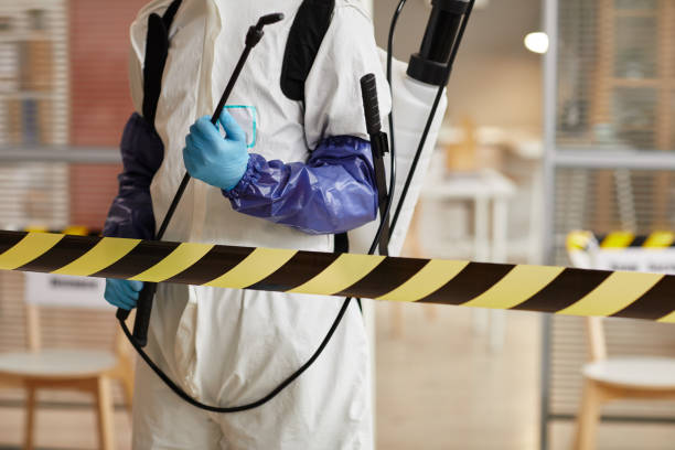 Professional Biohazard Cleanup technician working in Luverne, MN